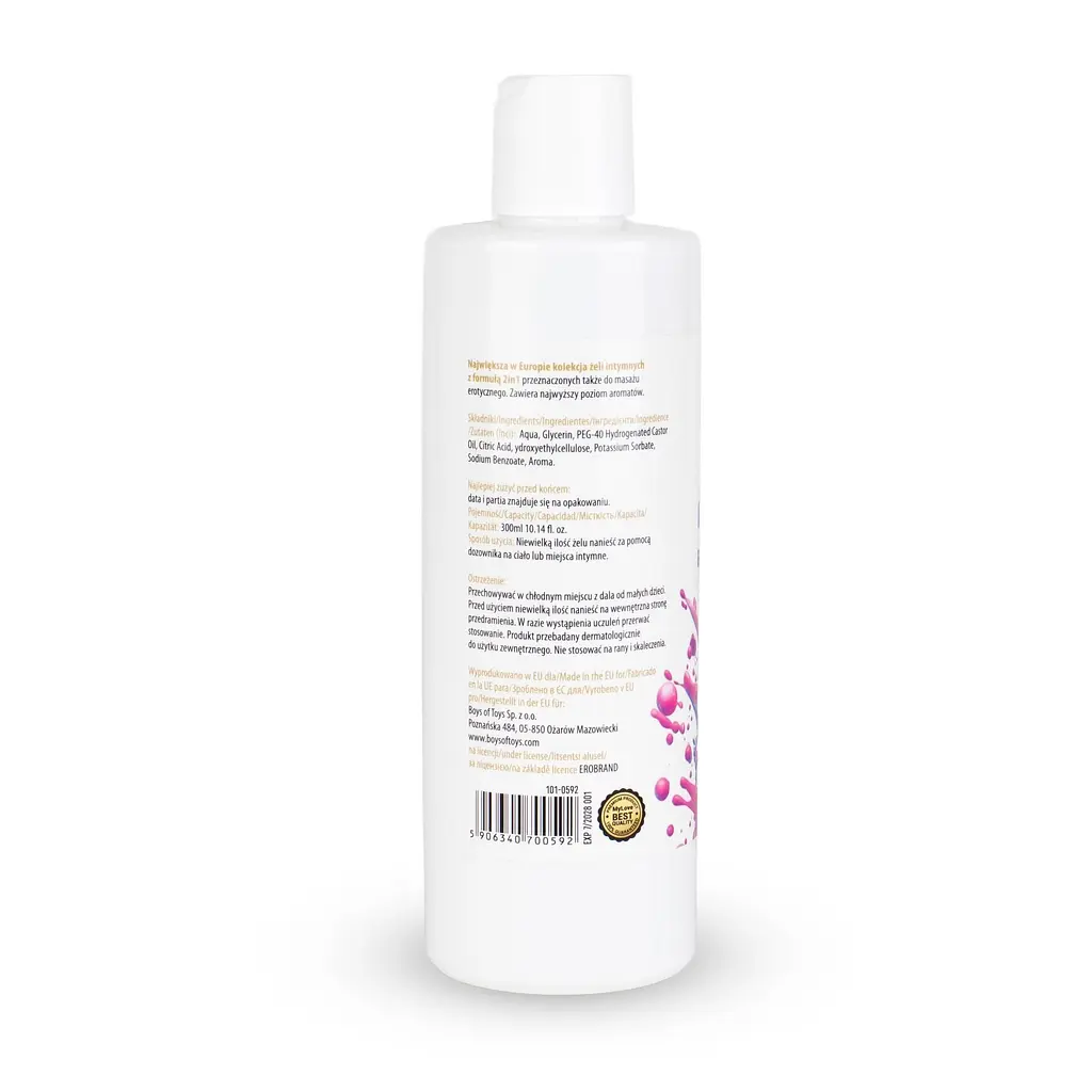 Лубрикант MyLove Aroma Series IntimMassage 2in1 Bubble Gum, 300 мл - фото 5