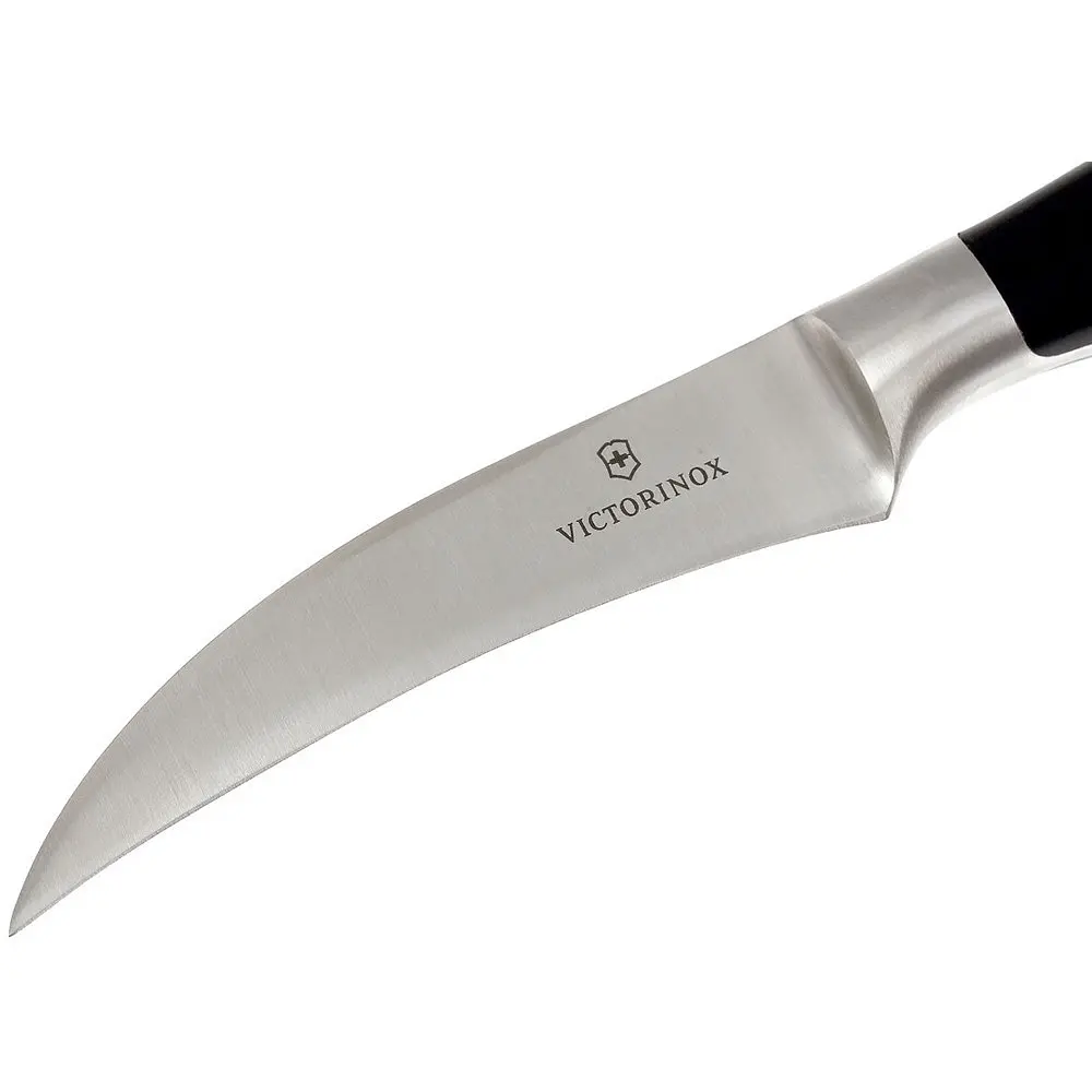 Кухонний ніж Victorinox Grand Maitre Shaping 8см изогн. з черн. ручкою у подар.упак. - фото 4