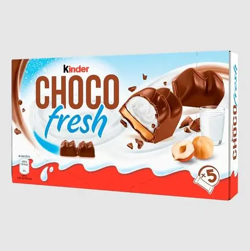 Шоколадні батончики Kinder Choco Fresh 103 г - фото 2