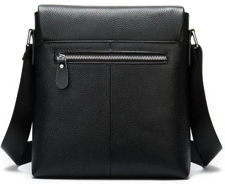Чоловіча якісна шкіряна сумка через плече Tiding Bag A25-1278A - фото 5