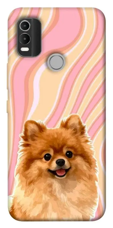 TPU чохол Demsky Pastel spitz для Nokia C21 Plus