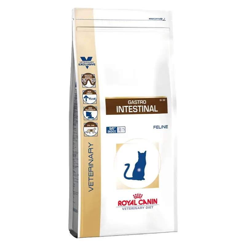 Сухий корм для кішок при порушеннях травлення Royal Canin Gastro Intestinal, 0,4 кг - фото 2