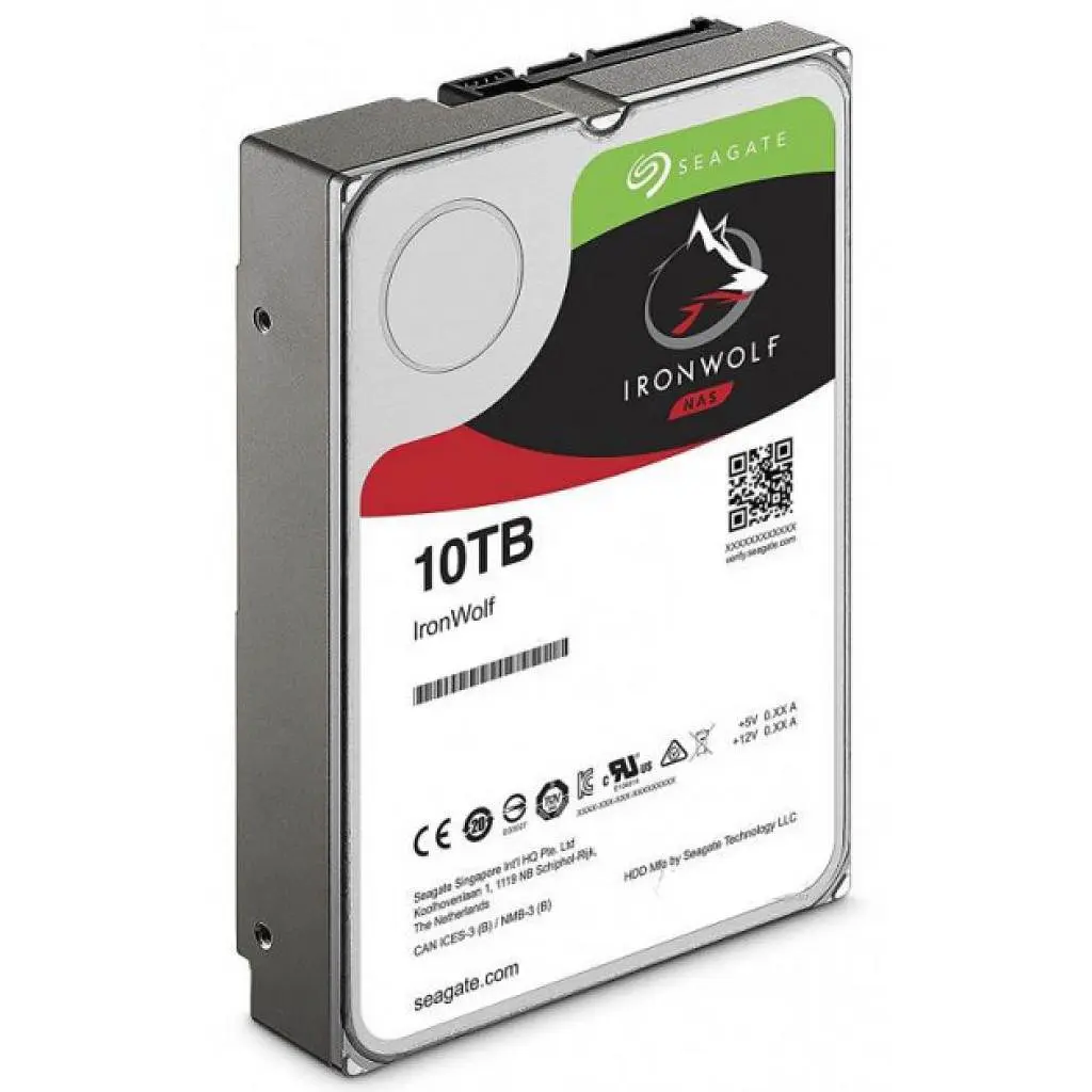 Накопичувач HDD SATA 10.0TB Seagate IronWolf NAS 7200rpm 256MB (ST10000VN000) - фото 3