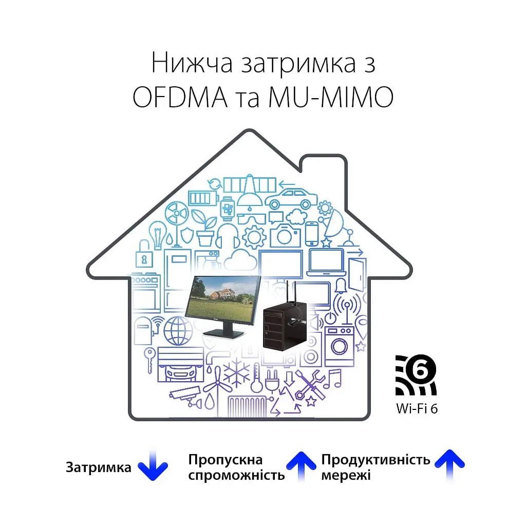 Мережева карта Wi-Fi ASUS PCE-AX1800 - фото 2