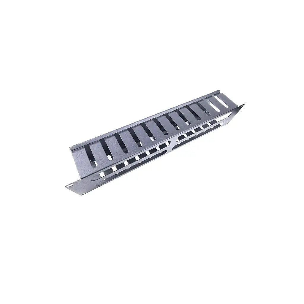 Кабельний організатор 19" 2U з кришкою SN (80мм) - 9005 Eserver (КР-012.2U.19) - фото 4