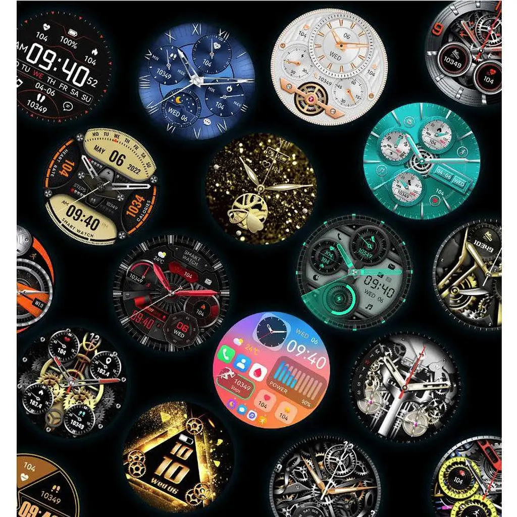 Розумний годинник HOCO Y10 Pro AMOLED Smart sports watch (з підтримкою дзвінків) чорний - фото 7