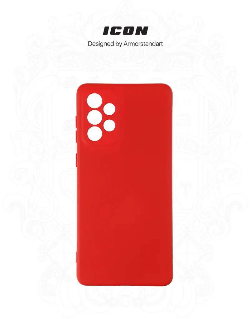 Чехол ArmorStandart ICON для Samsung A73 5G (A736) Camera cover Red - фото 3