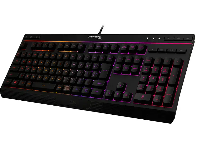 Клавіатура HyperX Alloy Core USB RGB ENG/UA Black (4P4F5AA) - фото 3
