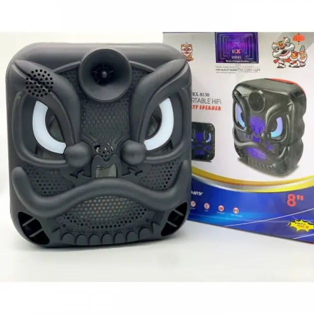 Бездротова акумуляторна колонка з RGB підсвічуванням RX-8130A - фото 3