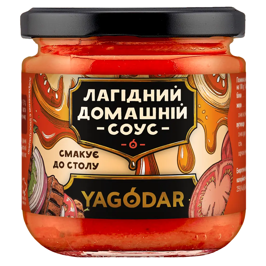 Томатний соус Універсальний YAGODAR Лагідний 200 г (2386147571)