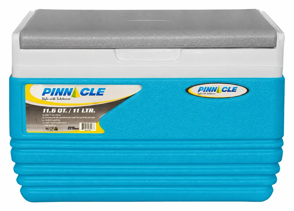 Термобокс Pinnacle Eskimo 11 л пластик бірюзовий 33х25х24 см