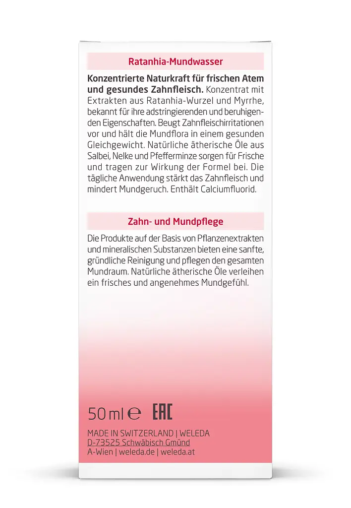 Зубний еліксир Weleda Ратанія 50 мл (00980600) - фото 3