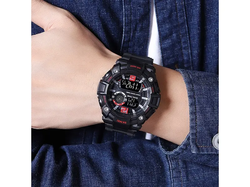 Наручные часы мужские 2018RDBK Red-Black Skmei acs0030389 - фото 4