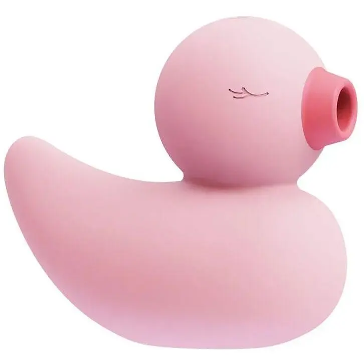 Вакуумний вібратор-качечка CuteVibe Ducky Pink - фото 3