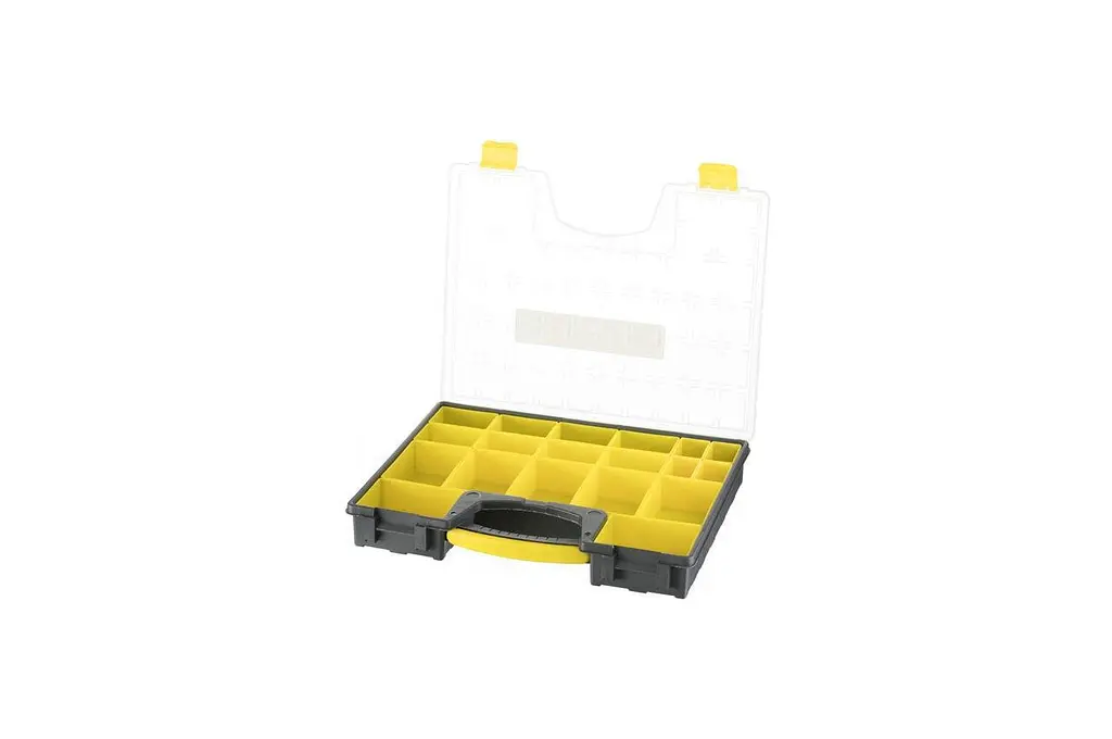 Органайзер для зберігання дрібних деталей з ручкою Intertool BX-4009 16.5" 420 х 335 х 62 мм - фото 3