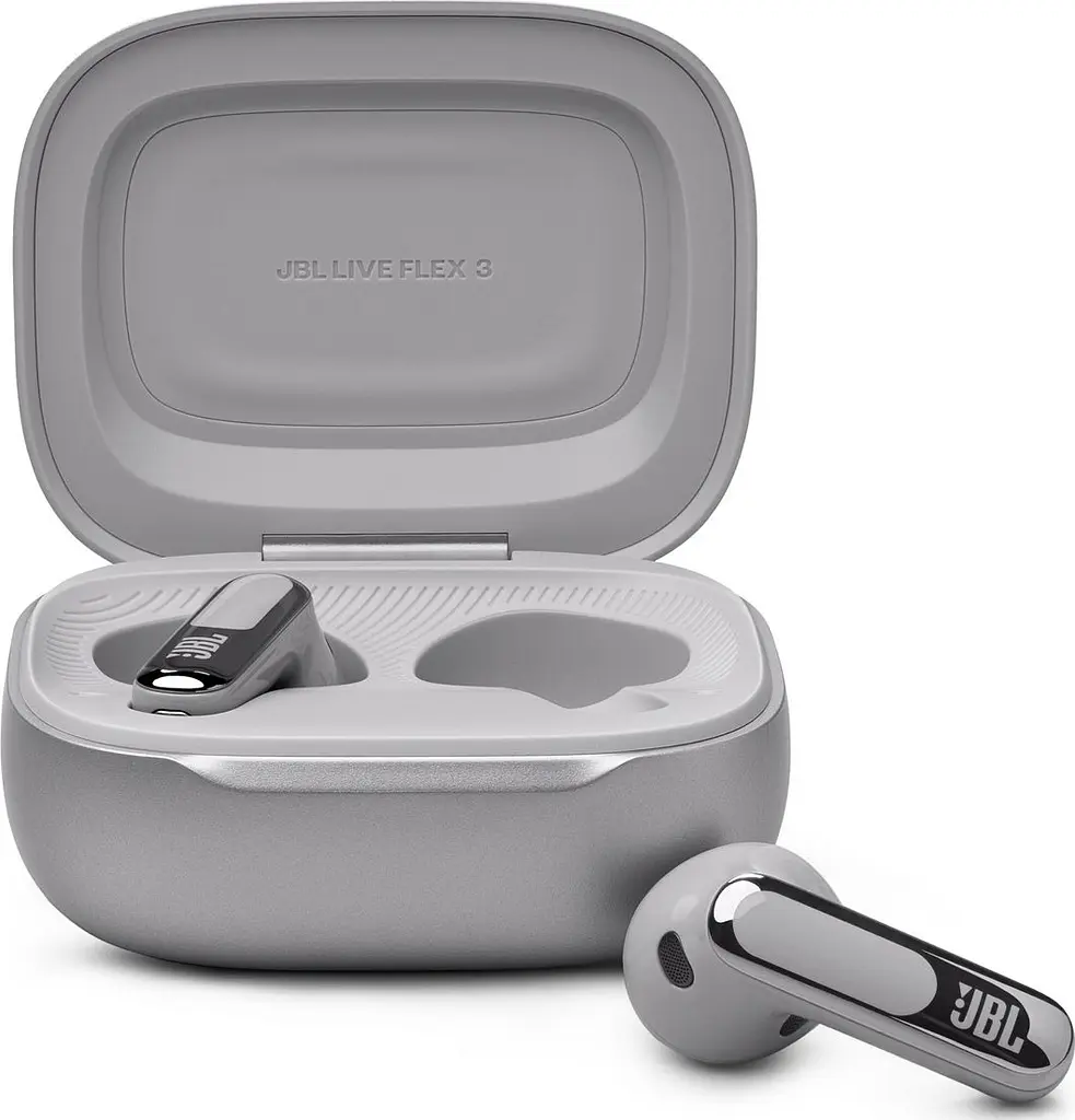 Навушники JBL Live Flex 3 Silver (JBLLIVEFLEX3SIL) - фото 3