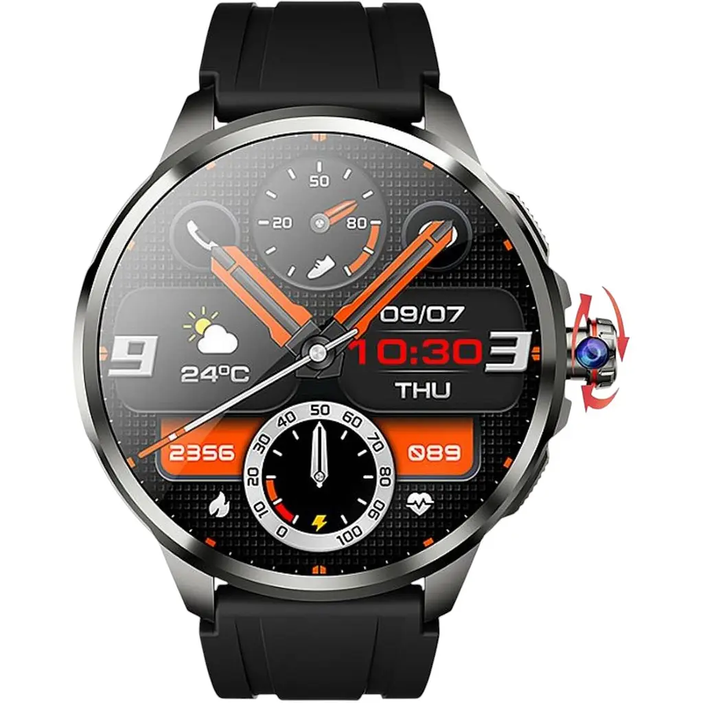 Смарт-годинник Wonlex MT109 4g LTE 32Gb Black (AWMT00109B) - фото 3