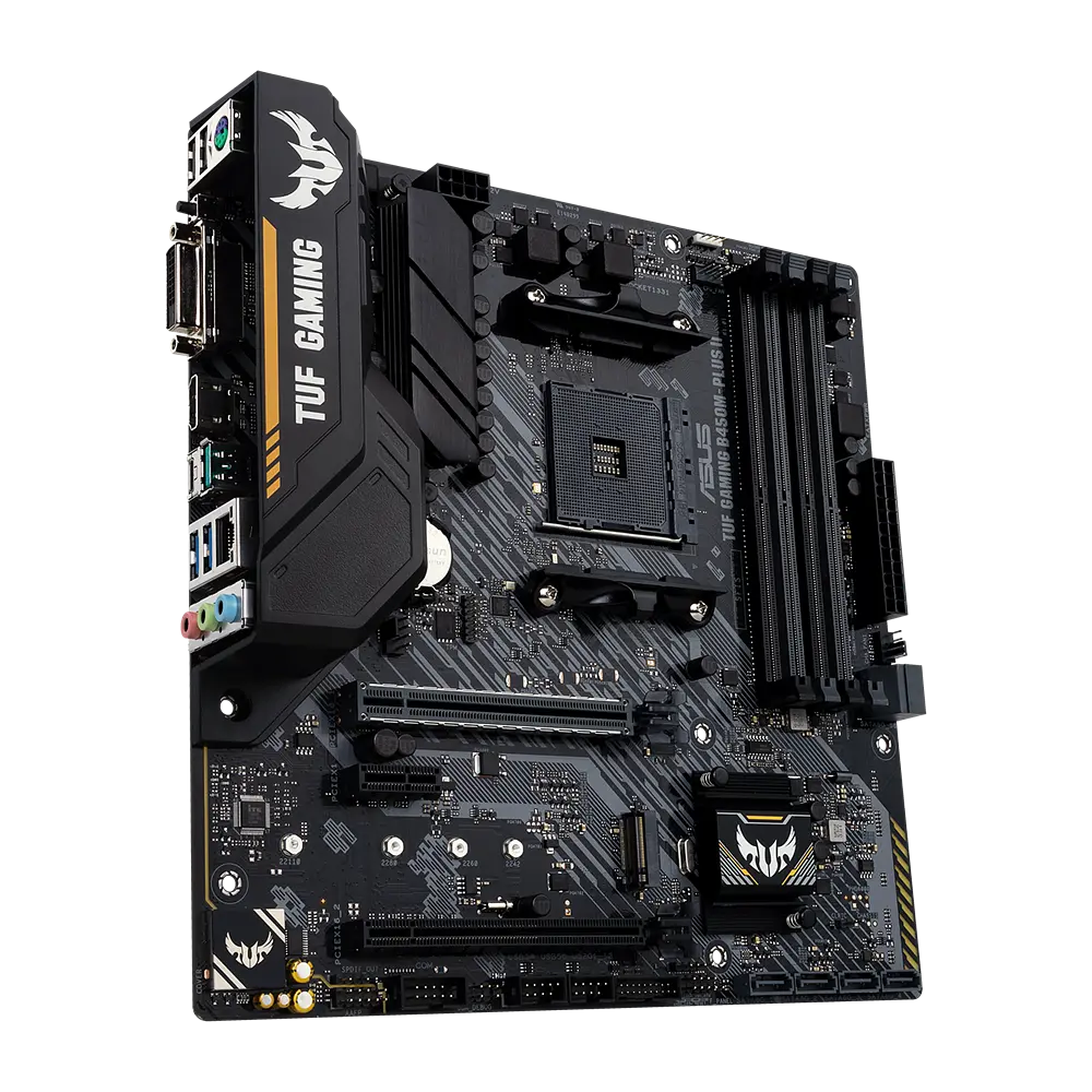Материнська плата Asus B450M-Plus II TUF Gaming Socket AM4 (TUF GAMING B450M-PLUS II) - фото 2