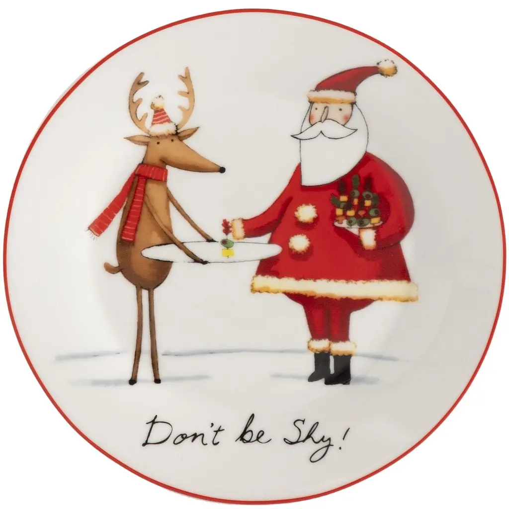 Тарілка Limited Edition NY Party 4 шт. х 19 см (TRSC-HD5025-4P06) - фото 2