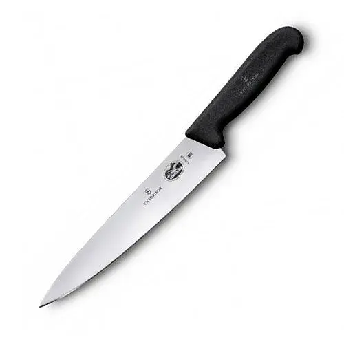 Кухонний ніж Victorinox Fibrox Carving 28 см Black (5.2003.28)