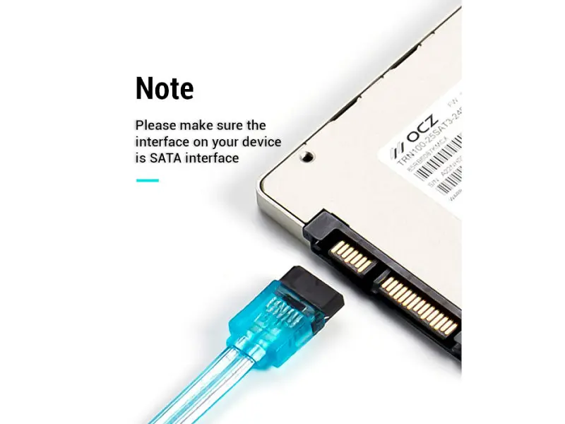 Кабель SATA Vention SATA3.0 Blue 0,5 м (KDDSD) - фото 8