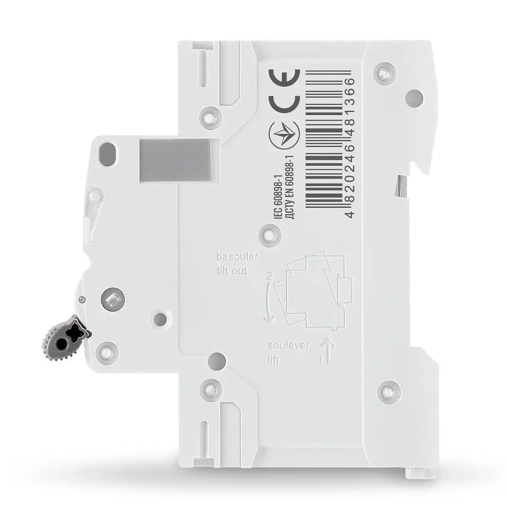 Автоматичний вимикач RS6 1п 6А 6кА С VIDEX RESIST VIDEX (26545-000) - фото 3