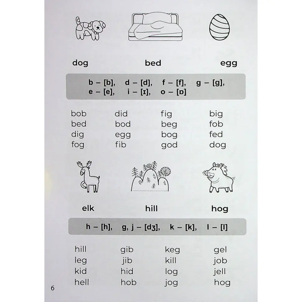 Навчальна книга 3000 вправ та завдань Англійська мова Читання 1-2 клас 318086 - фото 3