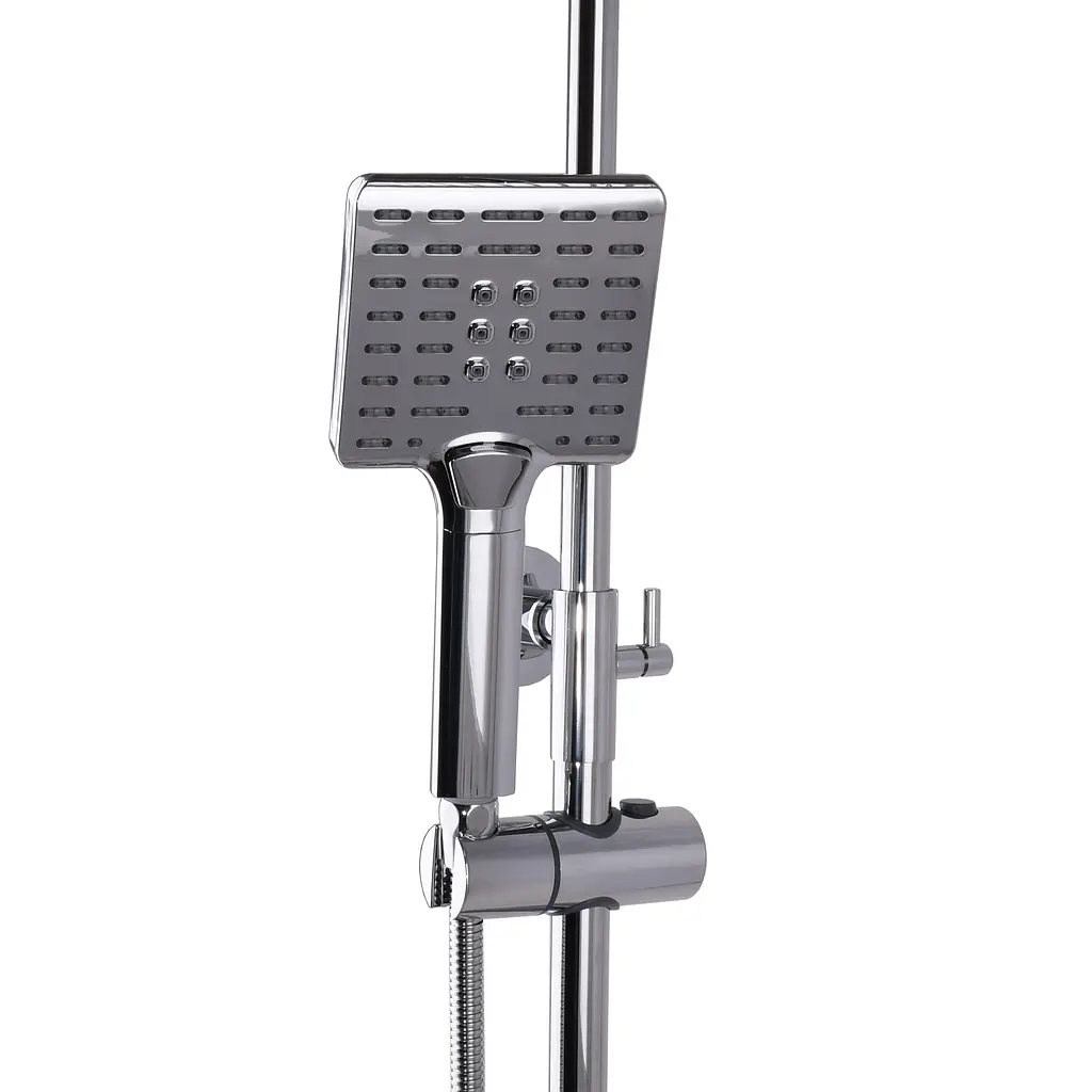 Душевая система Globus Lux PIANO GLPN-0099 смеситель с тропическим душем для ванной комнаты из латуни - фото 4