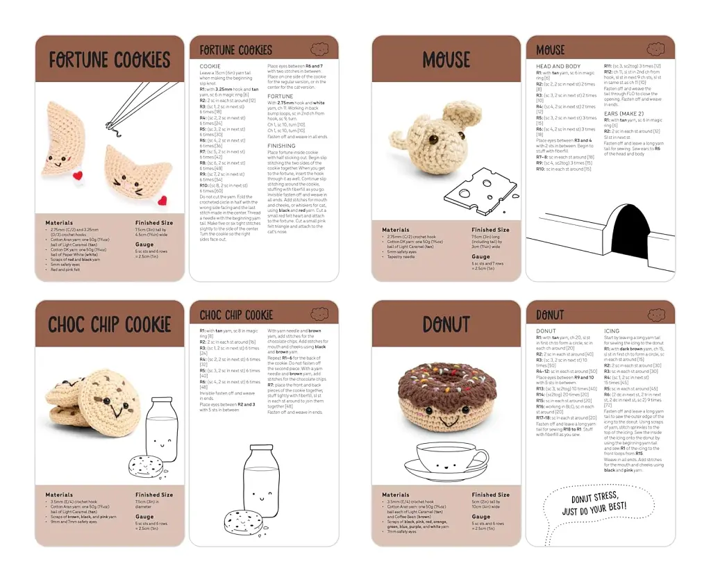 Kawaii Crochet Card Deck - Мелісса Бредлі-Ватчер - фото 6