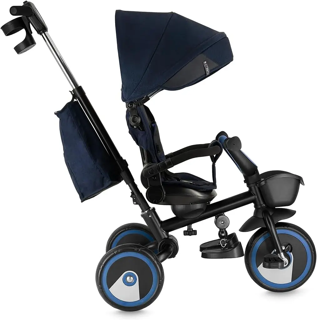 Триколісний велосипед MoMi Ivi Navy Blue (ROTR00014) - фото 3