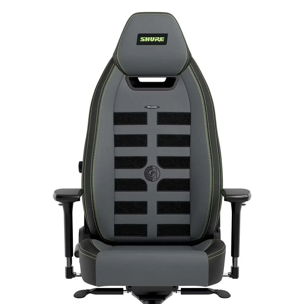 Ігрове крісло Noblechairs LEGEND Shure Edition Gray and Black - фото 5