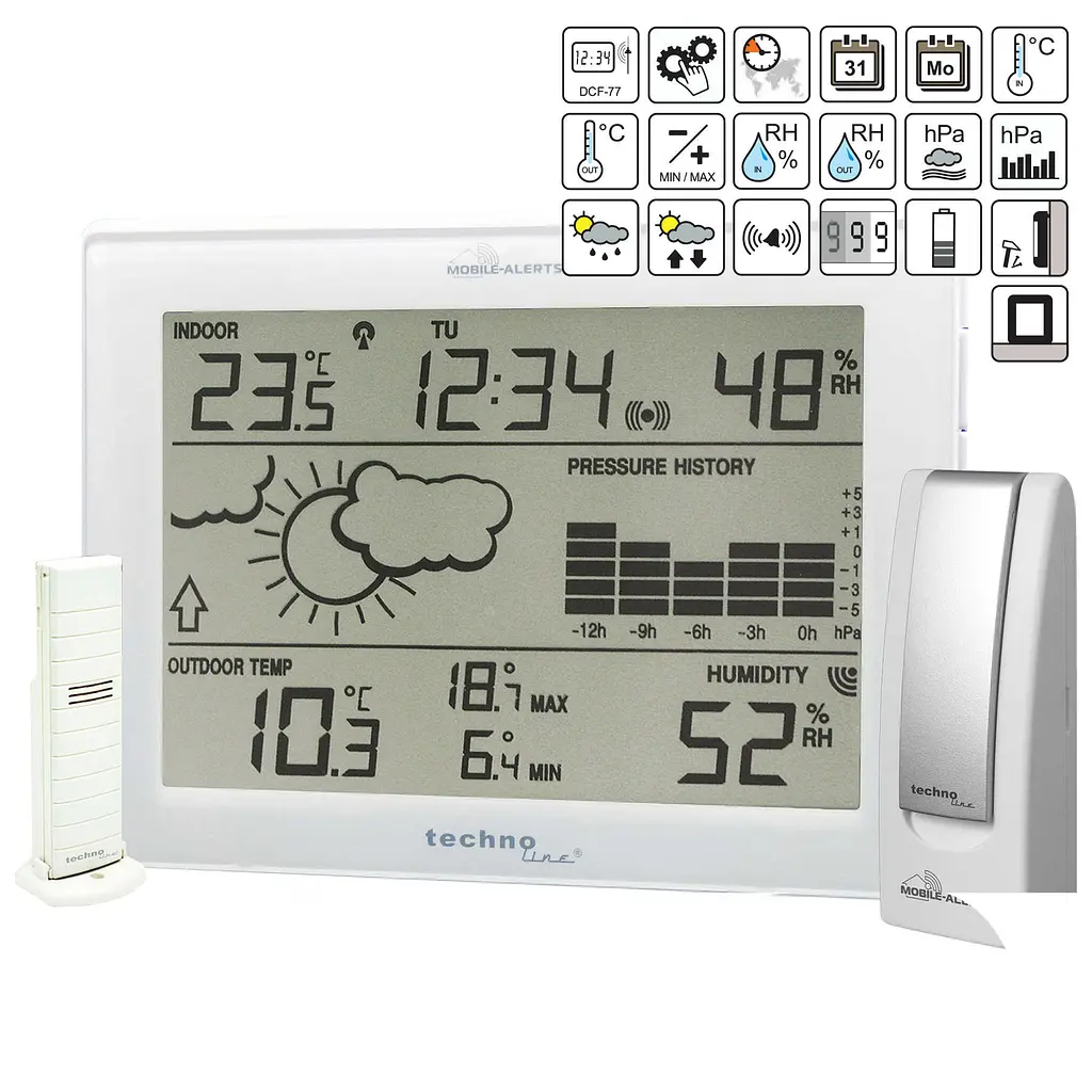 Метеостанція Technoline Mobile Alerts Set MA10006 (MA10006) - фото 7
