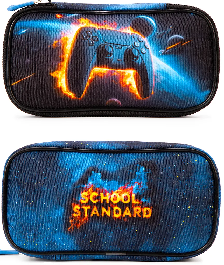 Ортопедический рюкзак 3 в 1 с пеналом и мешком для мальчика School Standard с Джойстиком в 1 класс (Full 160-25) - фото 2