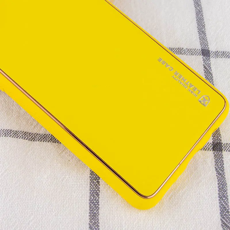 Чохол Epik шкіряний Xshield для Samsung Galaxy A35 Жовтий/Yellow - фото 2