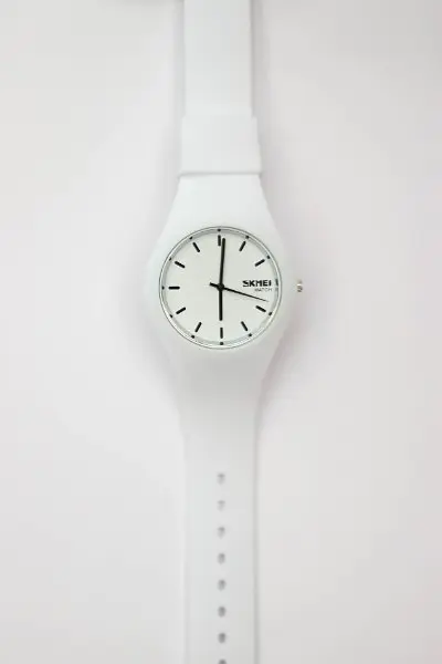 Годинник Skmei Rubber White 9068C - фото 5