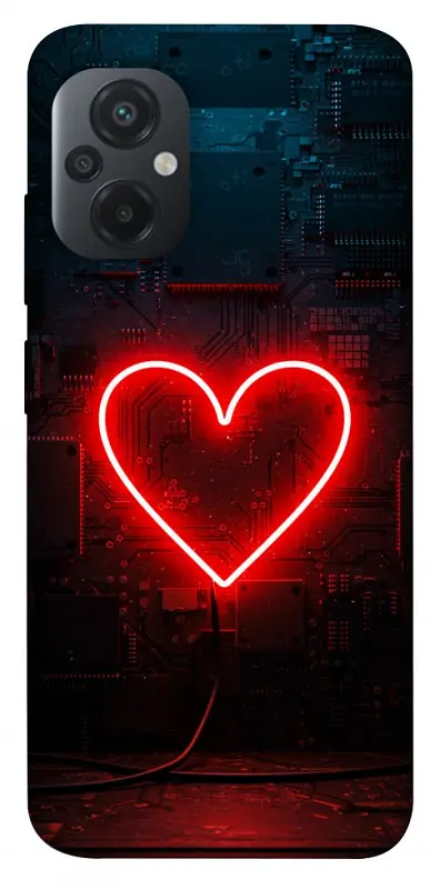 Чохол Demsky Яскраве серце для Xiaomi Poco M5