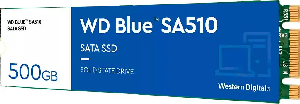 SSD накопичувач WD Blue SA510 500GB (WDS500G3B0B) [81930] - фото 2