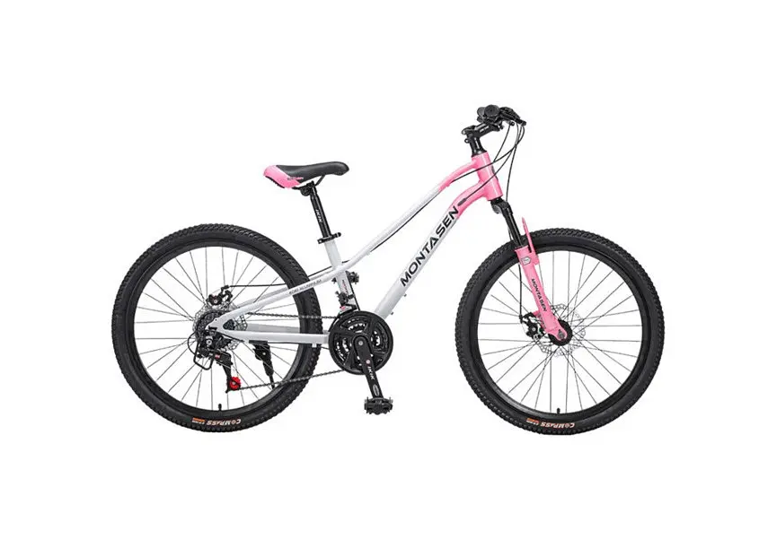 Велосипед детский Montasen Mountain bike 24" AB03 розовый - фото 2