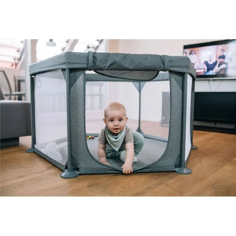 Манеж для дитини FreeON Hexagon Grey (44459) - фото 3