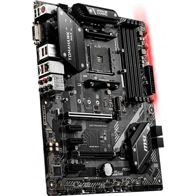 Материнська плата MSI B450 Tomahawk Max II (B450 TOMAHAWK MAX II) (Socket AM4, AMD B450, ATX) Б/в,U1 - фото 2