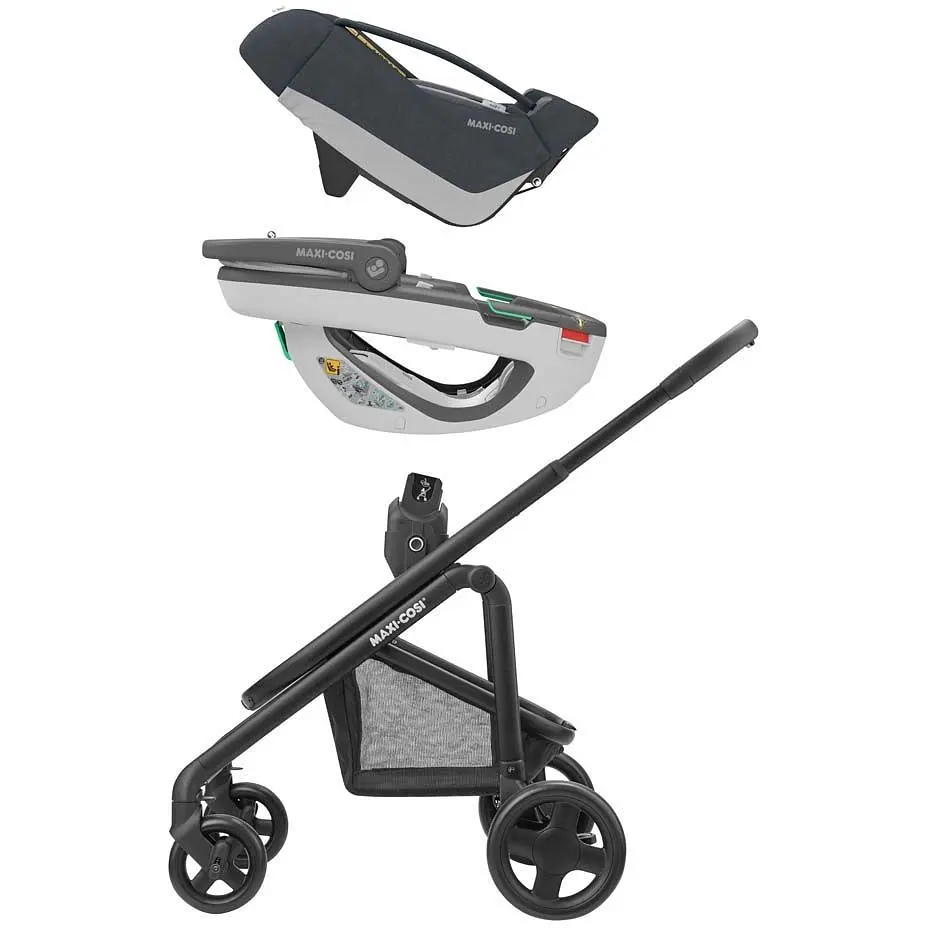 Автокресло Maxi-Cosi Coral 360 Essential Graphite, Black Shell (8559750111) - фото 12