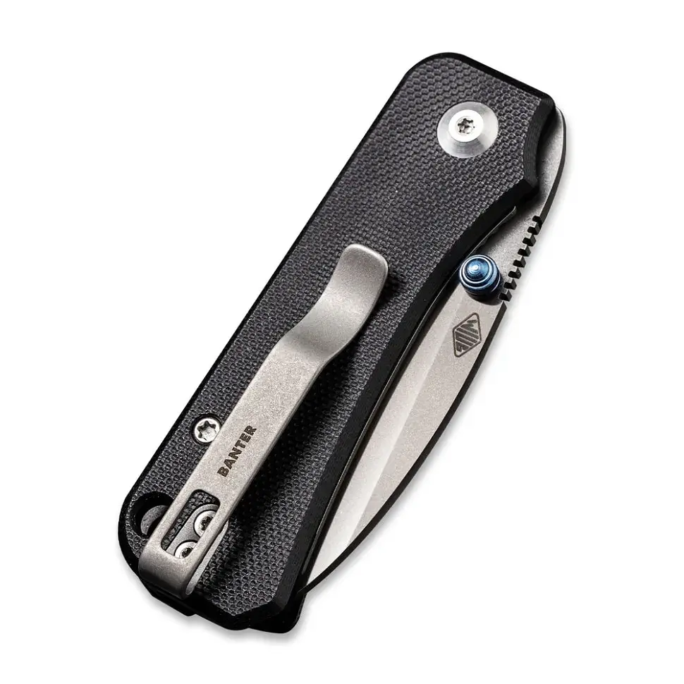 Ніж Civivi Baby Banter Stonewash Black G10 (C19068S-1) - фото 6
