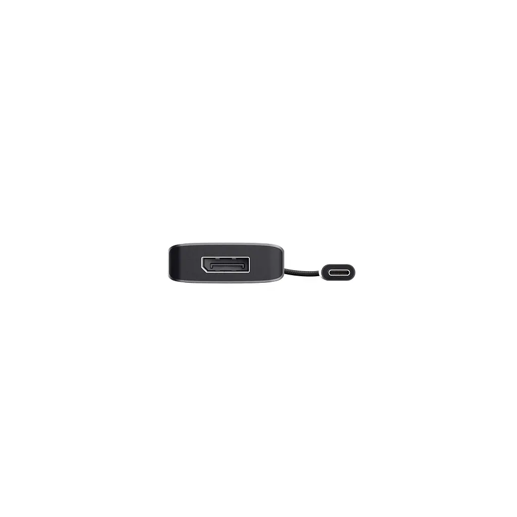 Концентратор Trust USB-C 7-in1 2xUSB-А 3.2/2xUSB-С/2xHDMI/DP aluminiu 0.16m grey (25661_TRUST) - фото 6