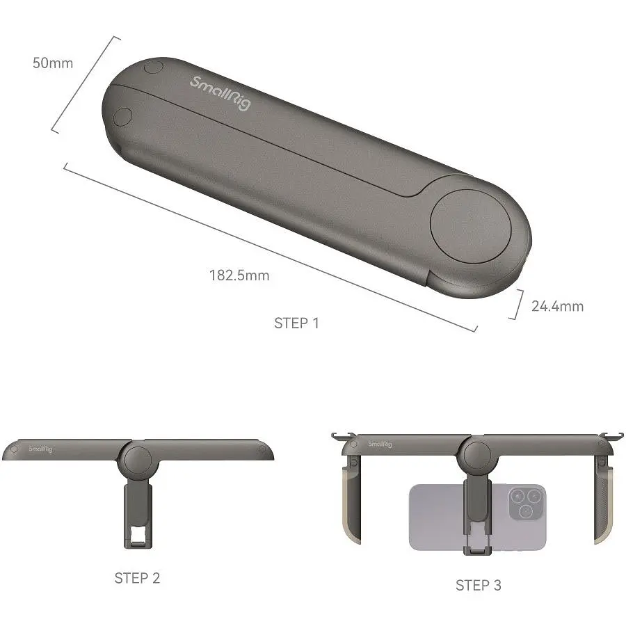 Ріг (клітка) для смартфона SmallRig Fold P20 Mobile Pocket Video Rig (4047) [95487] - фото 8