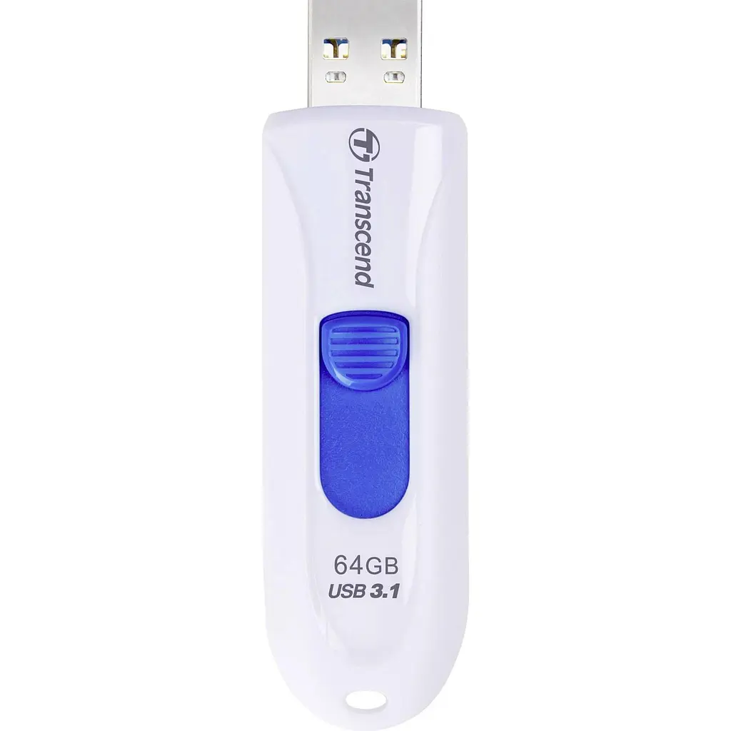 Флеш-накопичувач Transcend USB3.0 64GB JetFlash 790 White (TS64GJF790W) - фото 3