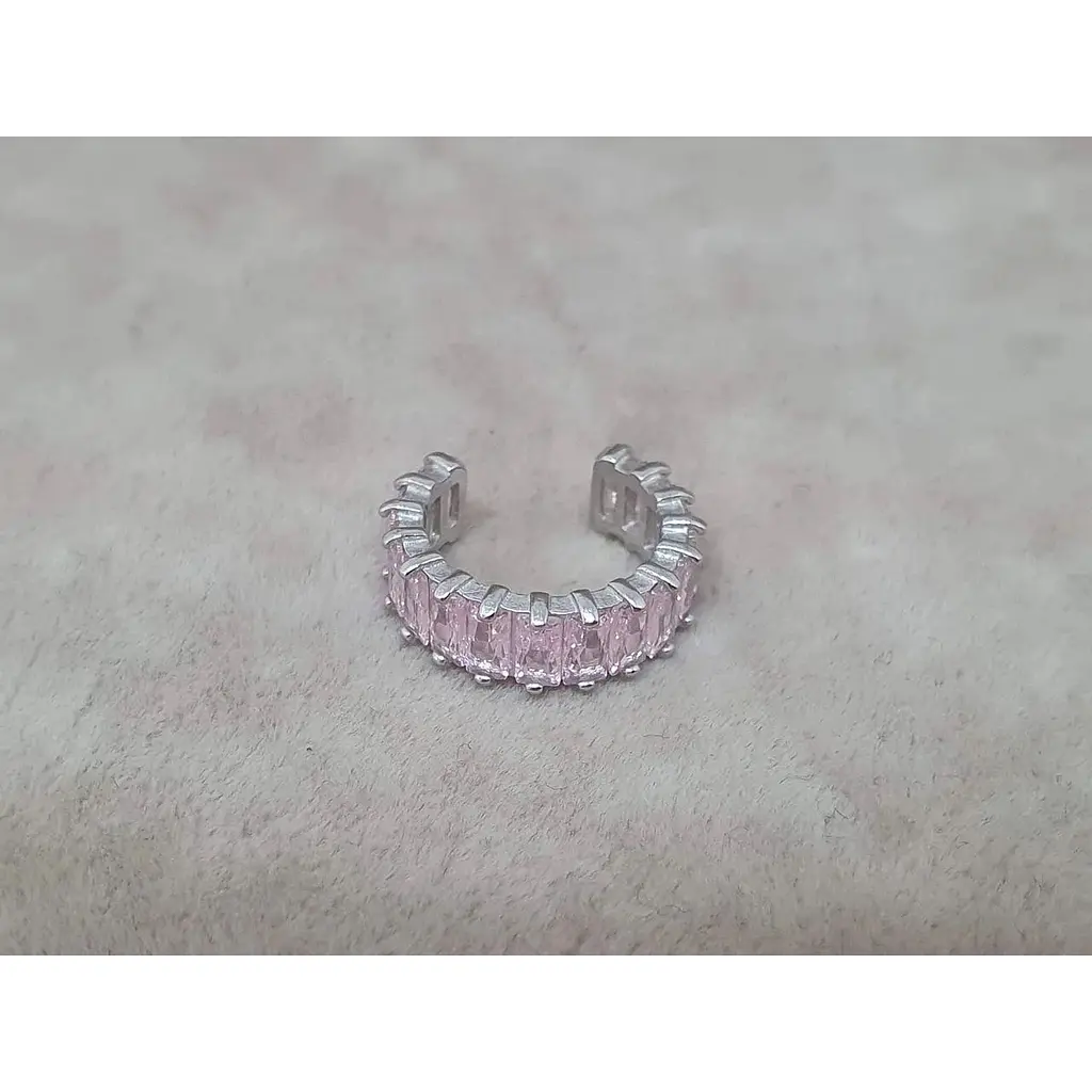 Серебряная серьга-кафф на хеликс Umax. 70124U РОЗ - фото 3