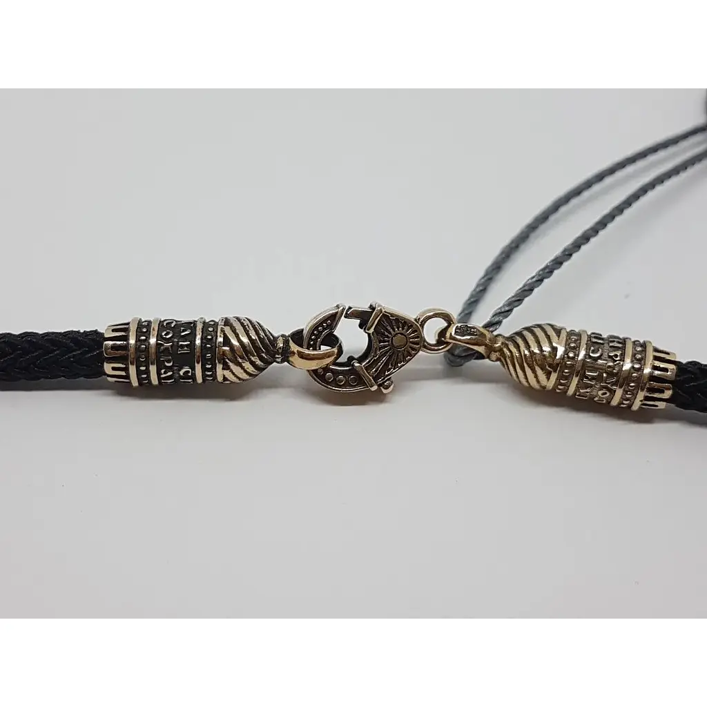 Ювелірний шовковий шнурок Crocus Ювелірний дім з золотими вставками. Ш0033-4В/Д4ШН 60 - фото 4