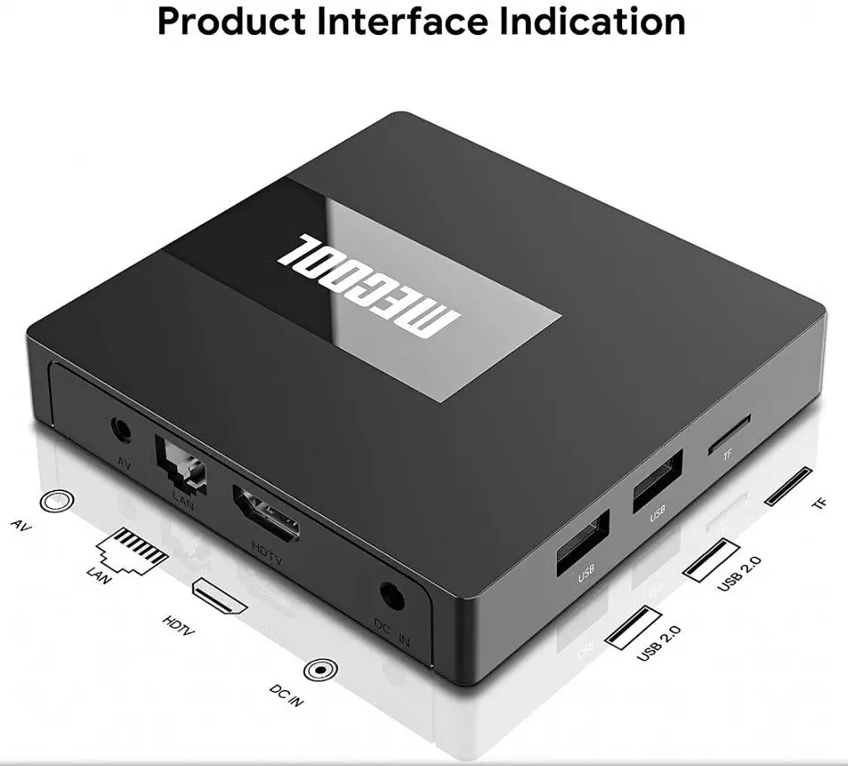Медиаплеер Android Smart TV Box Mecool KM7 2/16Гб - фото 3