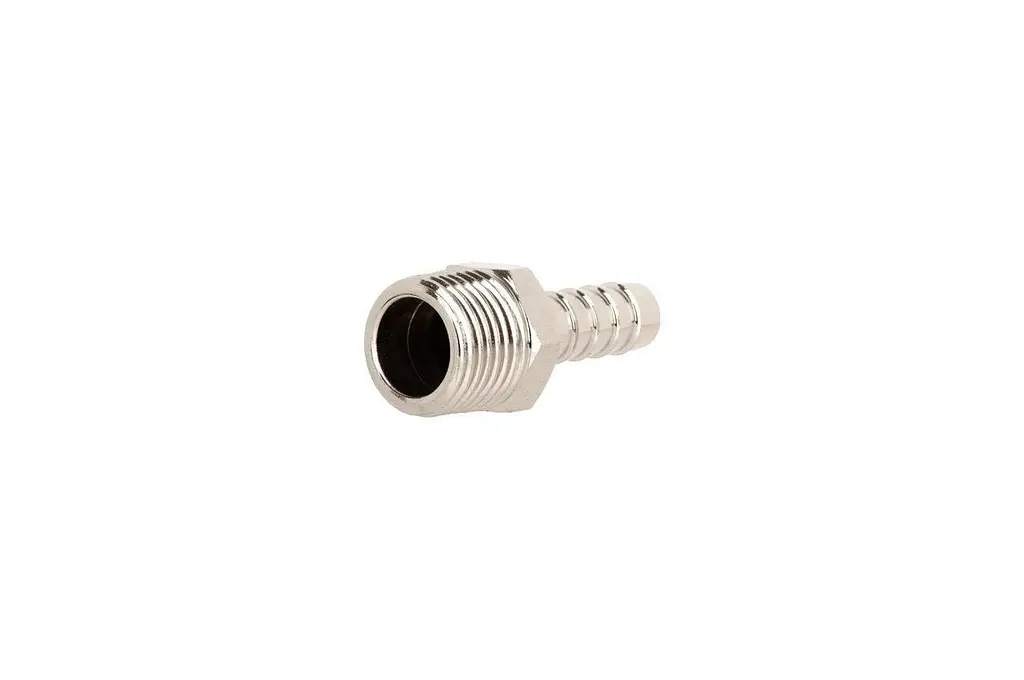Штуцер переходник соединение пневматическое Intertool с наружной резьбой 1/2" на шланг 8 мм - фото 3
