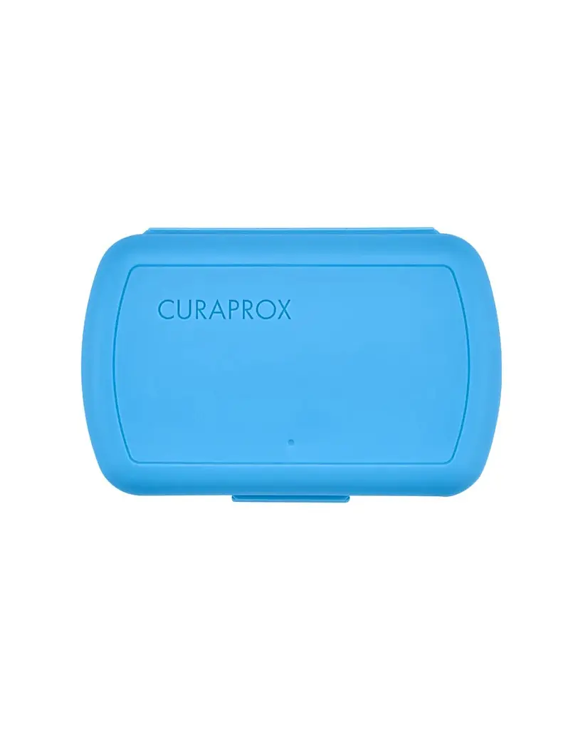 Дорожный набор Curaprox Kids голубой: зубная щетка Kids + детская зубная паста 10 мл + ершики 2 шт. - фото 5